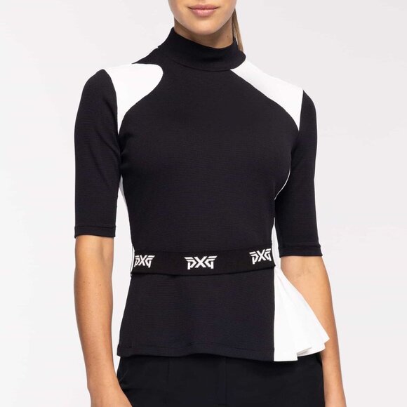 PXG Belted Mock Neck Knit- small - Picture 1 of 8